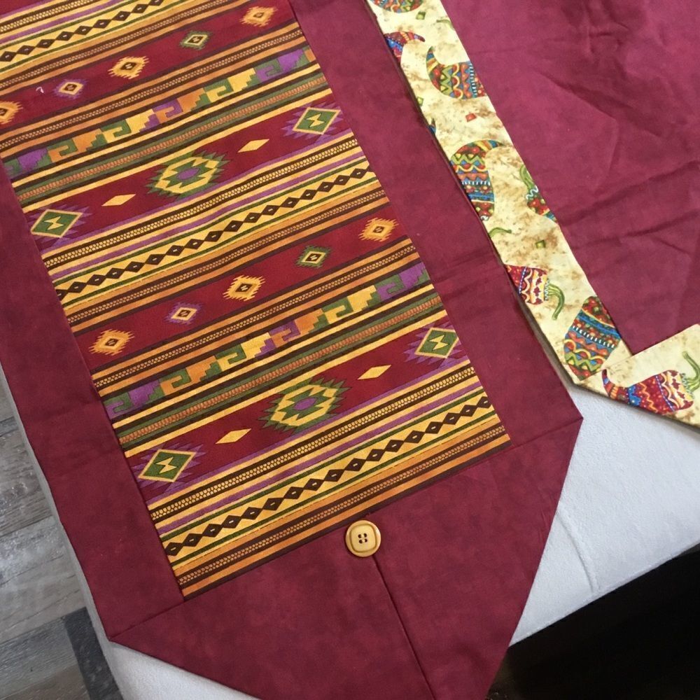 NWT Hand Crafted Set of 2 Table Runners - Picture 4 of 12
